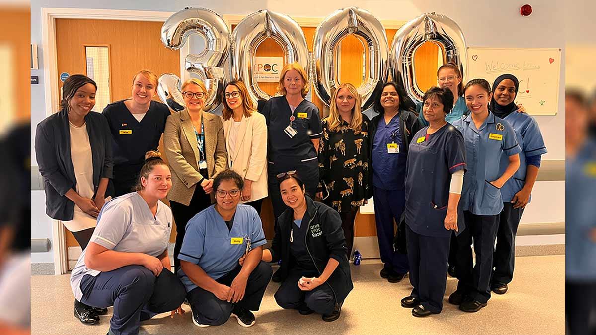 Milestone for enhanced care service at Queen Elizabeth Hospital Birmingham